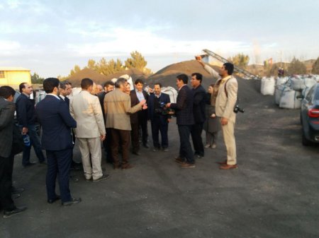 بازدید از شهرک صنعتی کاویان