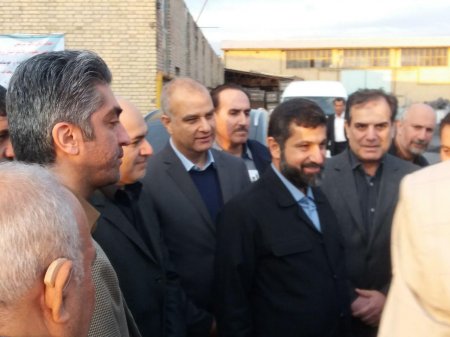 بازدید از شهرک صنعتی کاویان