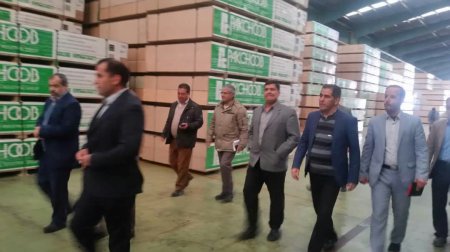 بازدید از شهرک صنعتی کاویان