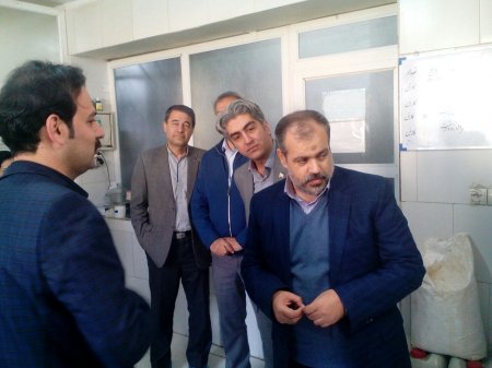 بازدید از شهرک صنعتی کاویان