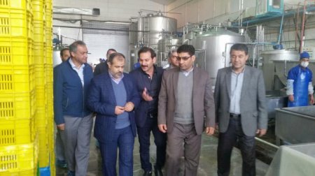 بازدید از شهرک صنعتی کاویان